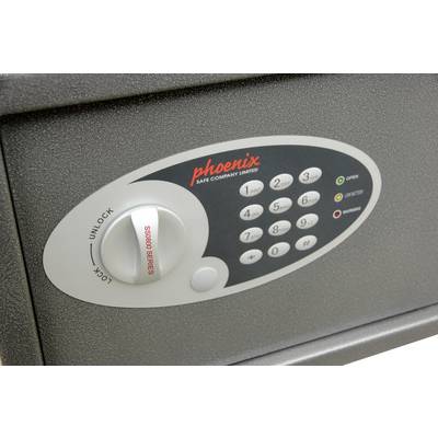 PHOENIX SAFE - Phoenix SS0301E, Grau, Elektronisch, 16 l, Boden / Wand, 350 mm, 250 mm-2