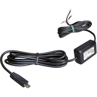 ProCar Micro USB Ladekabel IP44 3000 mA Belastbarkeit Strom max.=3 A 