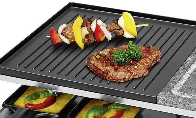 Clatronic ProfiCook PC-RG 1144 - Raclette/Grill/Grillplatte/Steingrillplatte-6