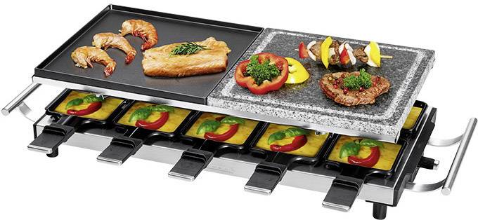 Clatronic ProfiCook PC-RG 1144 - Raclette/Grill/Grillplatte/Steingrillplatte-0