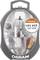 Osram-Ersatzlampenset in ovaler Verpackung. Enthält H1- und H7-Lampen, 12V 55W, mit orangefarbenem Aufkleber 'Original'.
