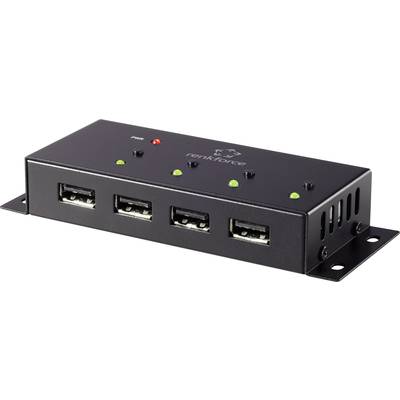 Renkforce RFPS-7000/4S-Slim RF-3241218 USB-Ladegerät Steckdose Ausgangsstrom (max.) 7 A 4 x USB 