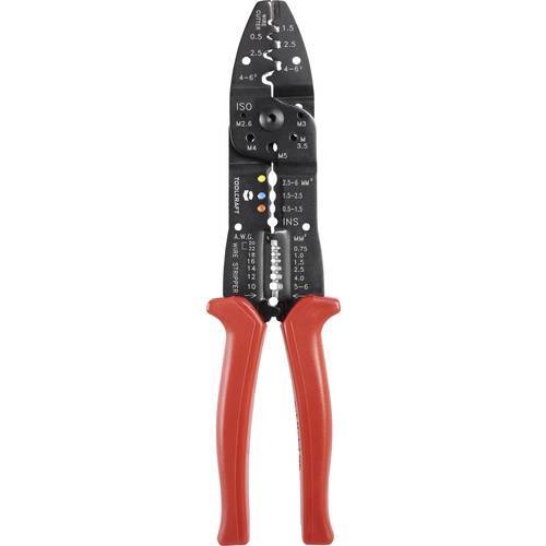 TOOLCRAFT TO-4861971 Multifunktionszange 0.75 bis 6 mm
