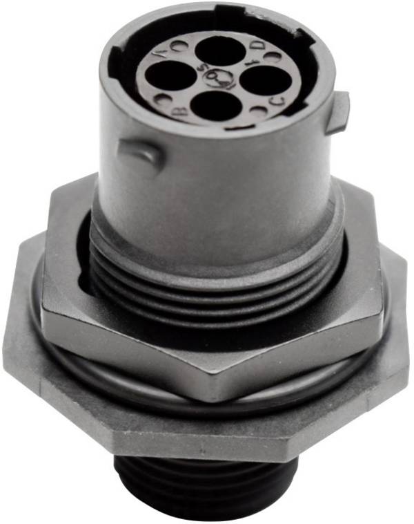 Amphenol RTS 7 10N 4S03 Rundstecker Buchse, Einbau Gesamtpolzahl: 4 Serie (Rundsteckverbinder): Ecomate Aquarius  1 St.