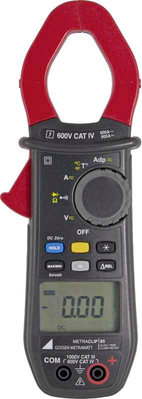 Gossen Metrawatt METRACLIP 85 Stromzange, Hand-Multimeter Digital CAT ...