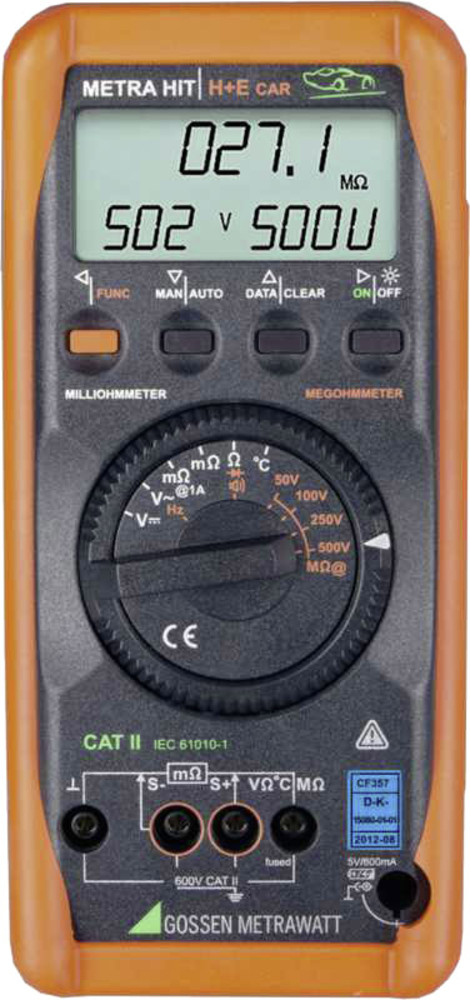 Gossen Metrawatt METRAHIT 27I H&E Hand-Multimeter Kalibriert nach DAkkS ...