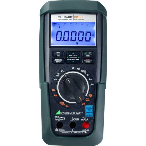 Thumbnail - Gossen Metrawatt METRAHIT PM TECH Hand-Multimeter kalibriert (DAkkS-akkreditiertes Labor) digital Anzeige (Counts): 6000...