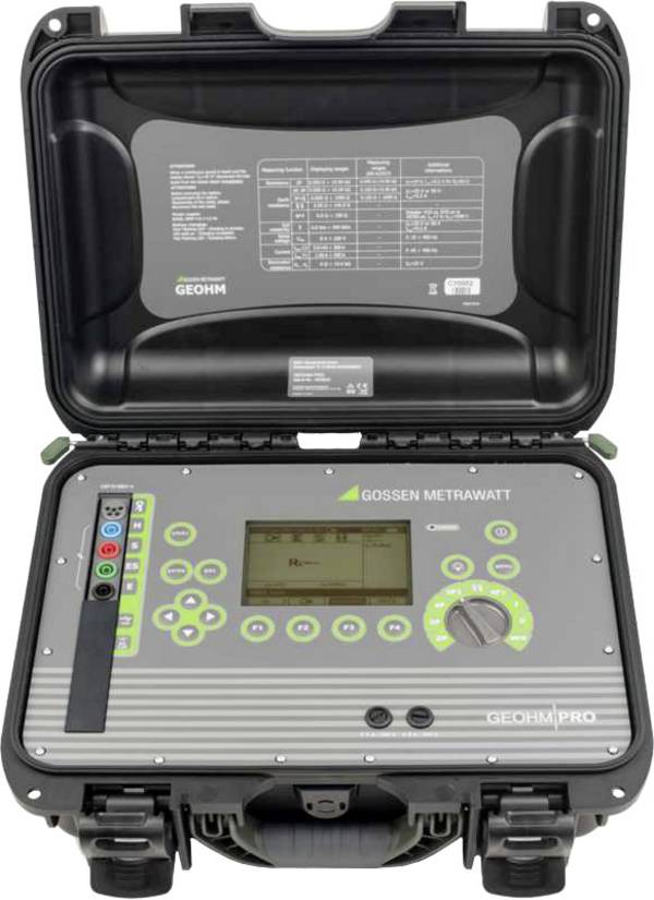 Gossen Metrawatt Messgerät GEOHM PRO