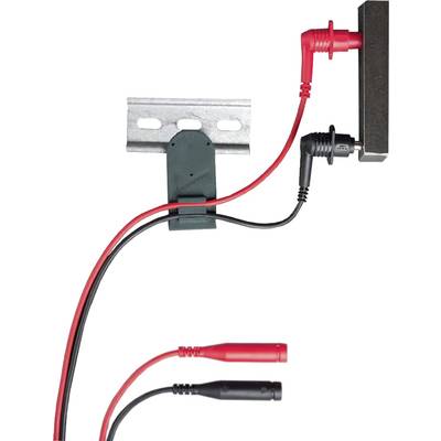 Gossen Metrawatt Z502Z Sicherheits-Messleitungs-Set Prüfspitze Buchse 4 mm Schwarz, Rot 1 St.