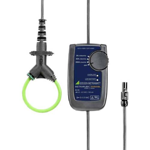 Gossen Metrawatt METRAFLEX 300MXBL Stromzangenadapter Messbereich A/AC (Bereich): 0.006 - 300 A flexibel