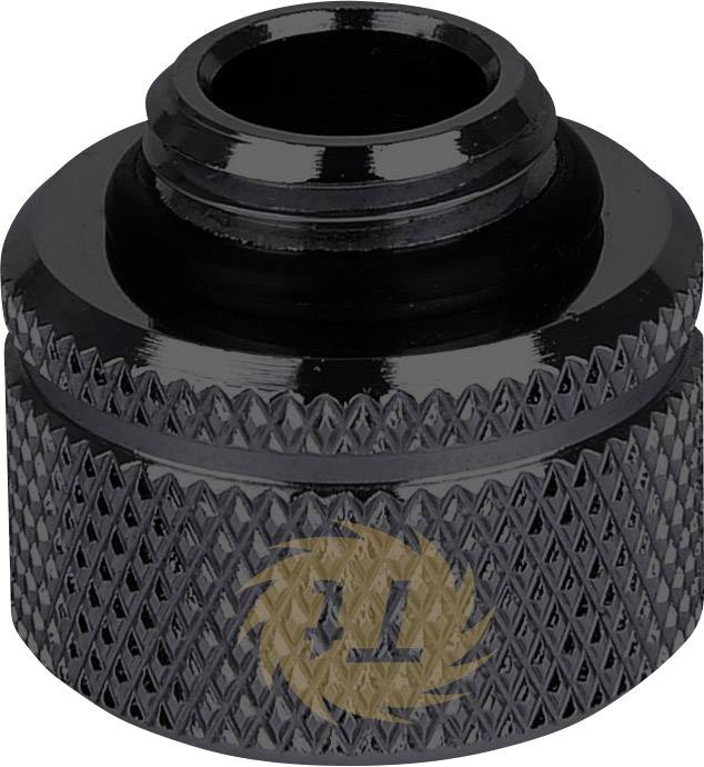 Thermaltake Pacific G1/4 PETG Tube 5/8" (16mm) OD-Adapter - Black Wasserkühlung-Fitting-1