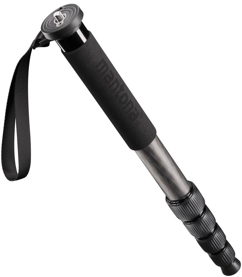 mantona Pro ONE 165C - Einbeinstativ (Monopod)-0
