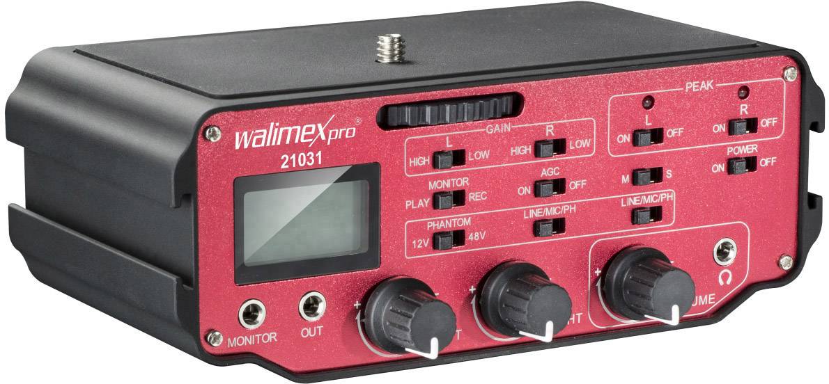 WALIMEX PRO Audioadapter 107 XLR Adapter mit Verstärker