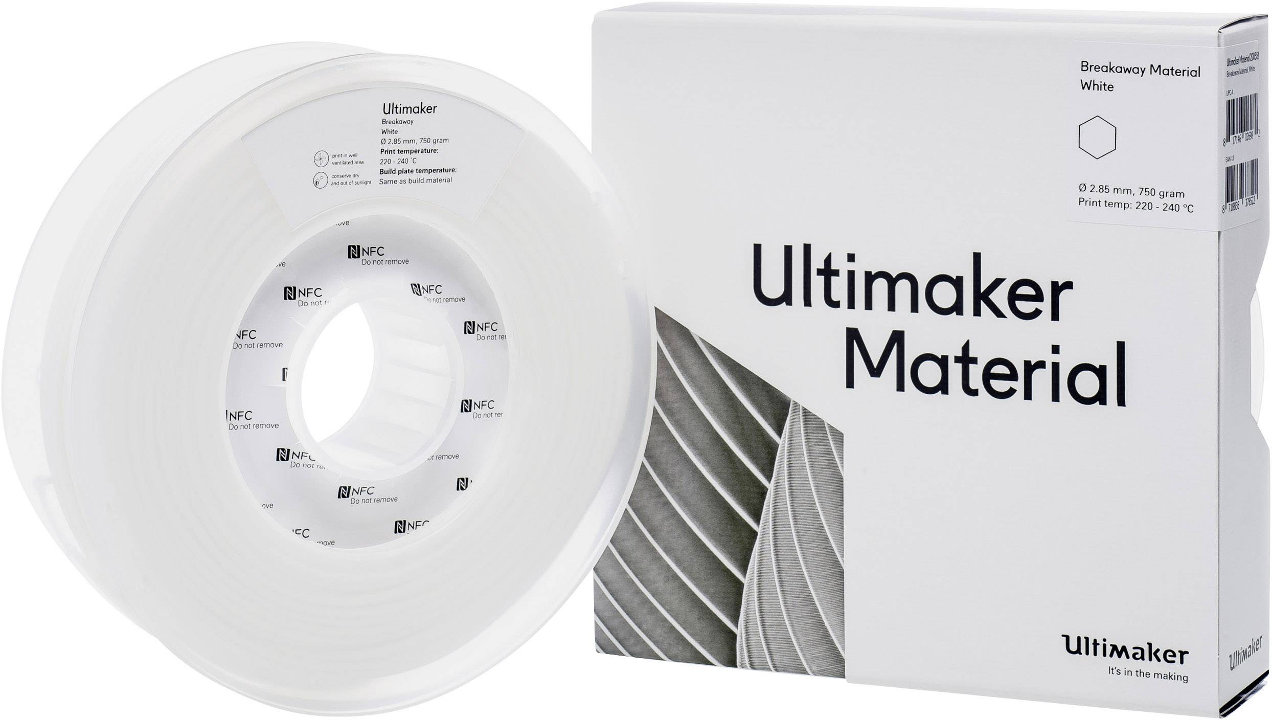 ULTIMAKER B.V. Ultimaker XP7102-1A1024 Filament 2.85 mm Weiß 750 g