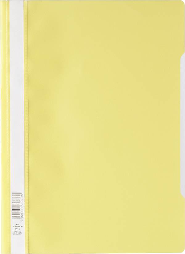 Durable 2573-04 257304 Schnellhefter Gelb DIN A4