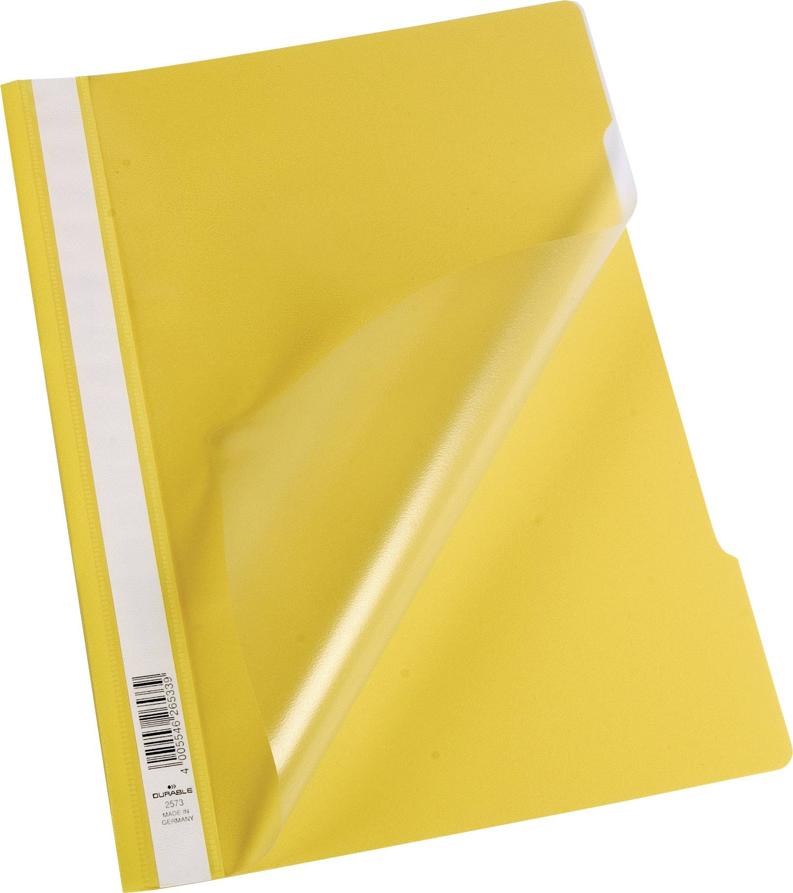 Durable 2573-04 257304 Schnellhefter Gelb DIN A4-1