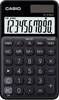 Casio SL-310UC-BK Taschenrechner Schwarz Display (Stellen): 10 solarbetrieben, batteriebetrieben (B x H x T) 70 x 8 x 118 mm