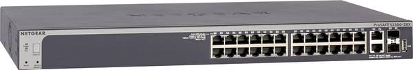 NETGEAR Smart S3300-28X - Switch - Smart - 24 x 10/100/1000 + 2 x 10Gb Ethernet + 2 x 10Gb Ethernet SFP+