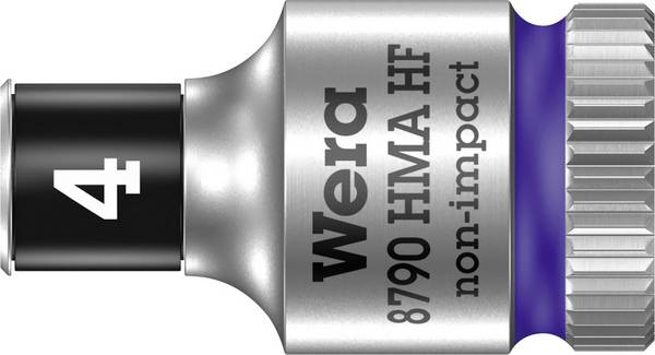 Wera 8790 HMA 05003717001 Außen-Sechskant Steckschlüsseleinsatz Haltefunktion 4 mm 1/4" 4 mm   1/4" (6.3 mm)