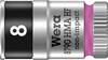 Wera 8790 HMA 05003723001 Außen-Sechskant Steckschlüsseleinsatz 8 mm 1/4" 1/4" (6.3 mm)