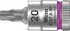 Wera 8767 A 05003364001 Innen-Sechsrund (TX) Steckschlüssel-Bit-Einsatz Haltefunktion 1/4" T 20 1/4" (6.3 mm)