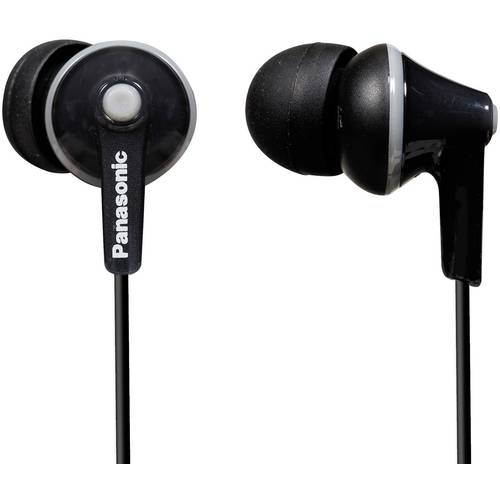 Panasonic RP-HJE125E In Ear Kopfhörer kabelgebunden Schwarz