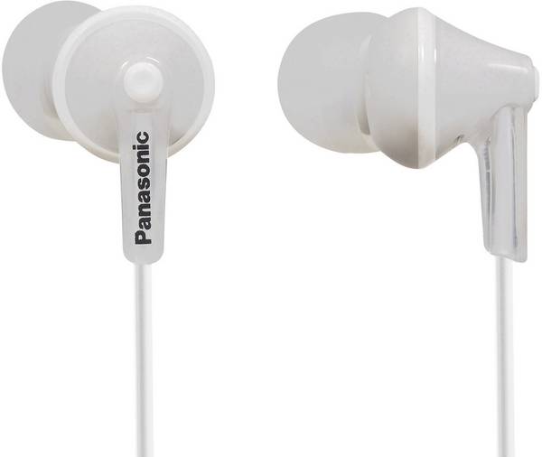 Panasonic RP-HJE125E In Ear Kopfhörer kabelgebunden Stereo Weiß Handy