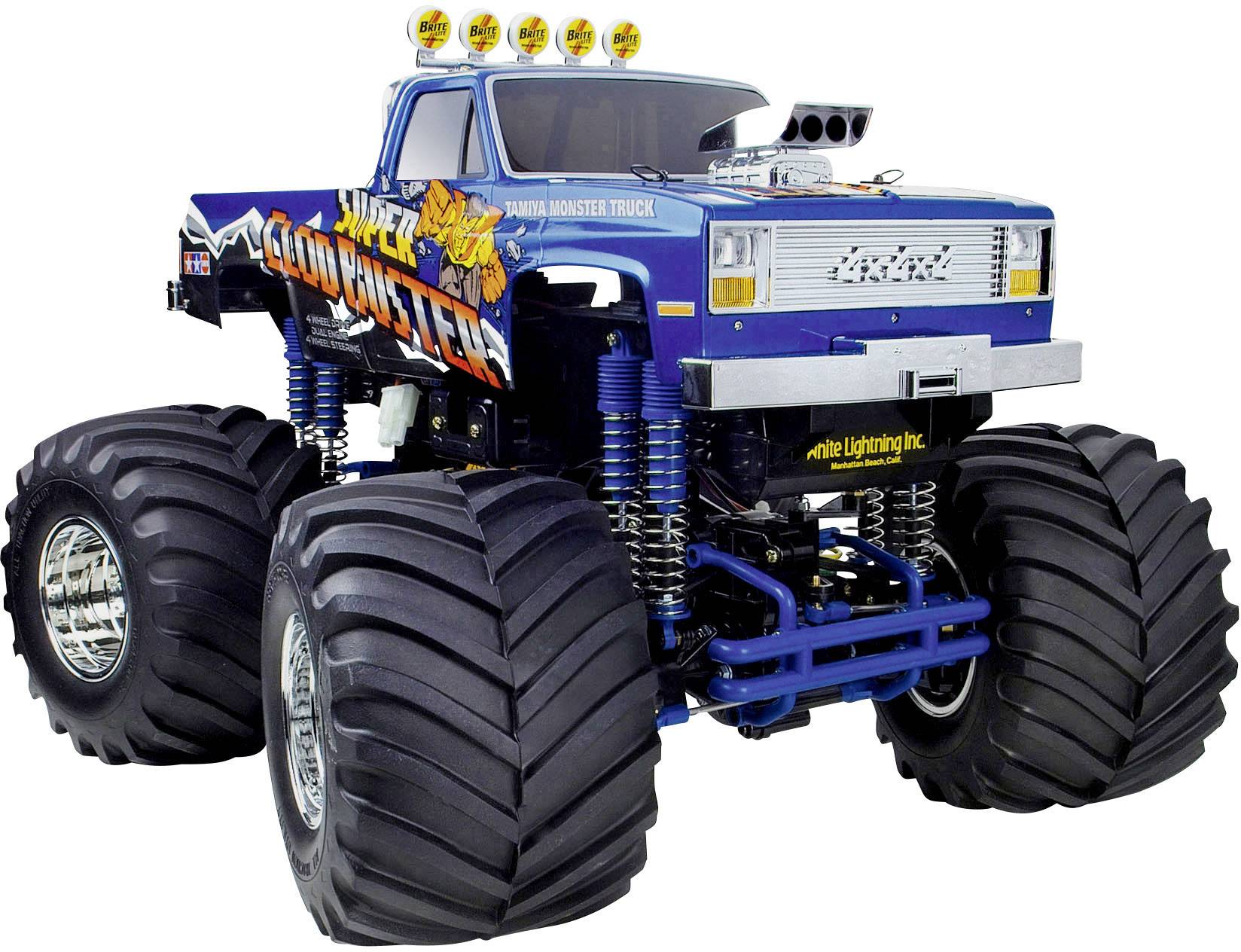 Tamiya Super Clod Buster Brushed 1:10 RC Modellauto Elektro Monstertruck Allradantrieb (4WD) Bausatz-4