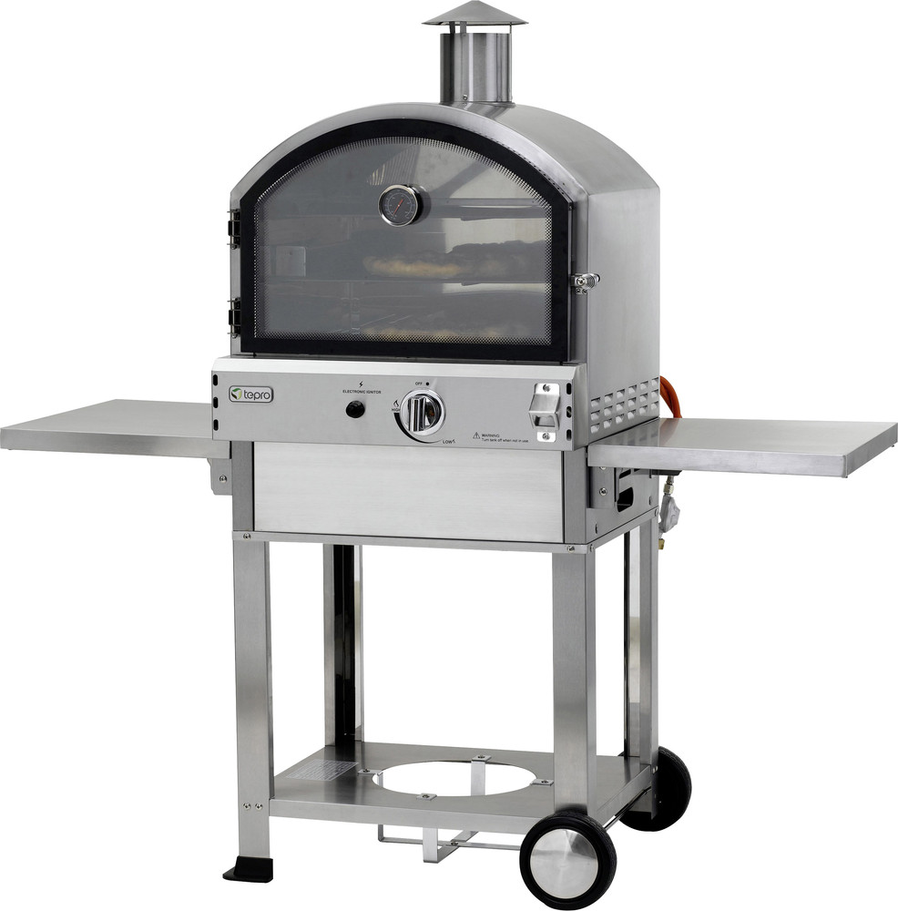 tepro Garten Santa Fe Gas Pizzaofen 1 Brenner Edelstahl kaufen