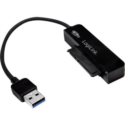 LogiLink USB 3.2 Gen 1 (USB 3.0) Adapter [1x SATA-Buchse 7pol. - 1x USB 3.2 Gen 1 Stecker A (USB 3.0)] AU0012A 