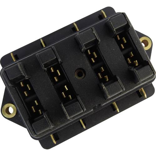 SecoRüt FHA304 Kfz Sicherungshalter Flachsicherung Standard Pole 4 30 A 1 St.