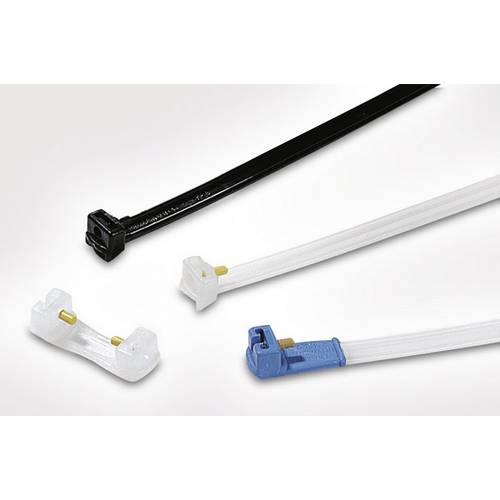 HellermannTyton 121-74360 KR8/43 PA66HS BK Kabelbinder 426 mm 8 mm Schwarz mit Glasfaserstift-Verschluss, UV-stabilisier...