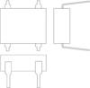 Infineon Technologies DF06M Brückengleichrichter EDIP-4 600 V 1 A Einphasig