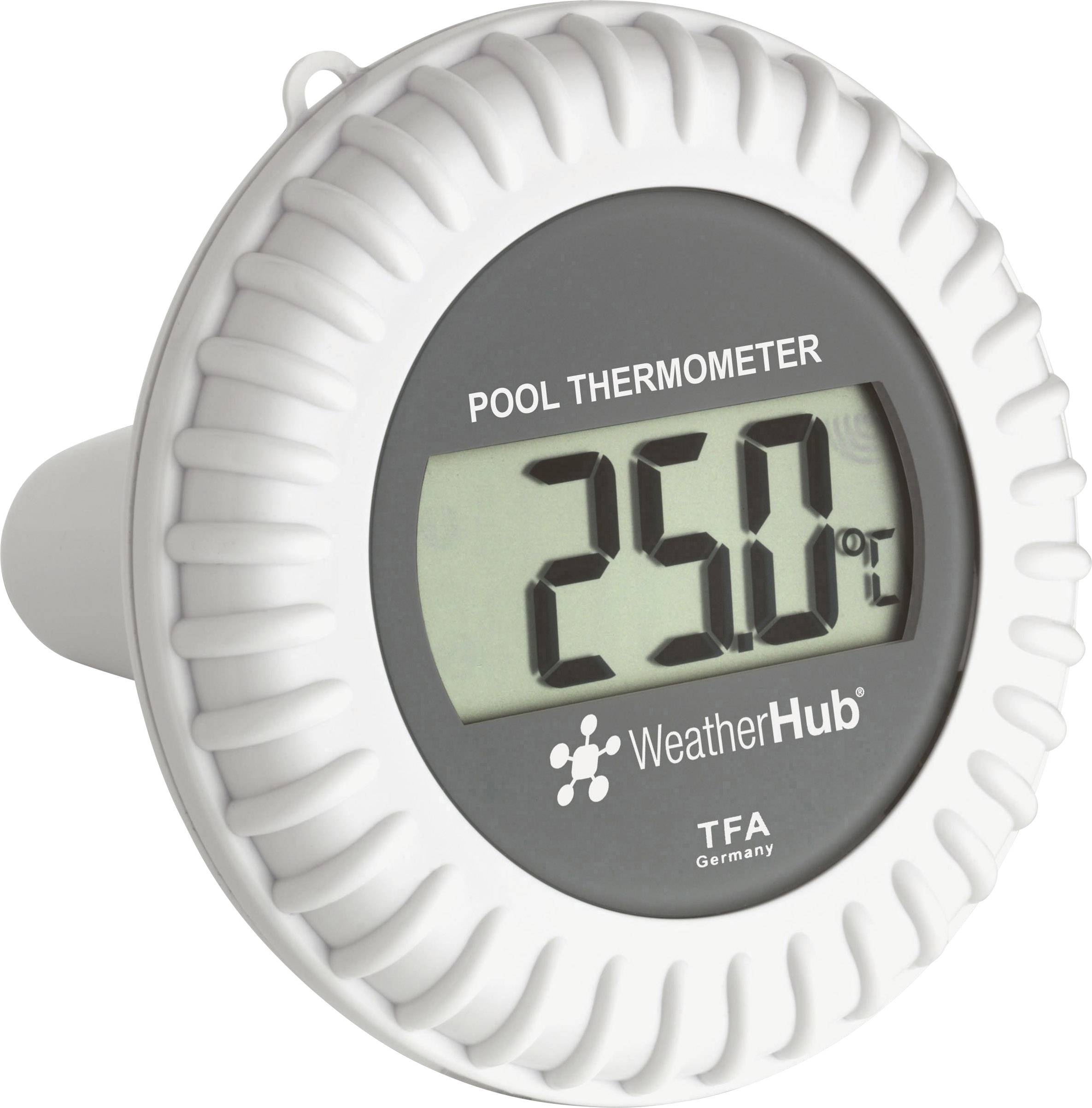 TFA Dostmann Venice Pool Thermometer, 30,3056.10, For Monitoring