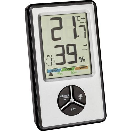 Thumbnail - TFA Dostmann Sonstiges Haushaltsgerät Funk-Thermo-/Hygrometer Weiß 30.5045.54