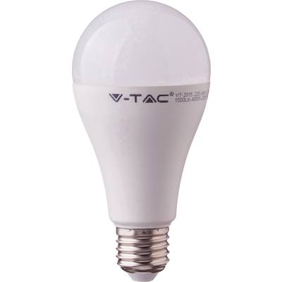 V-TAC VT-217 LED EEK F (A - G) E27 Glühlampenform 17 W = 100 W Warmweiß (Ø x L) 66.5 mm x 134 mm  1 St.