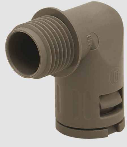 HELU 904846 HELUquick 90° M Schlauchverschraubung Schwarz M40 90° 1 St.