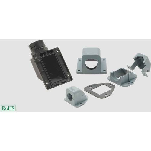 HELU 920511 Klapp Flachverschraubung Grau 10 St.