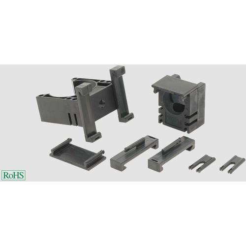 Helukabel 99277 SHV Schlauchhalter Schwarz 48.00 mm 1 St.