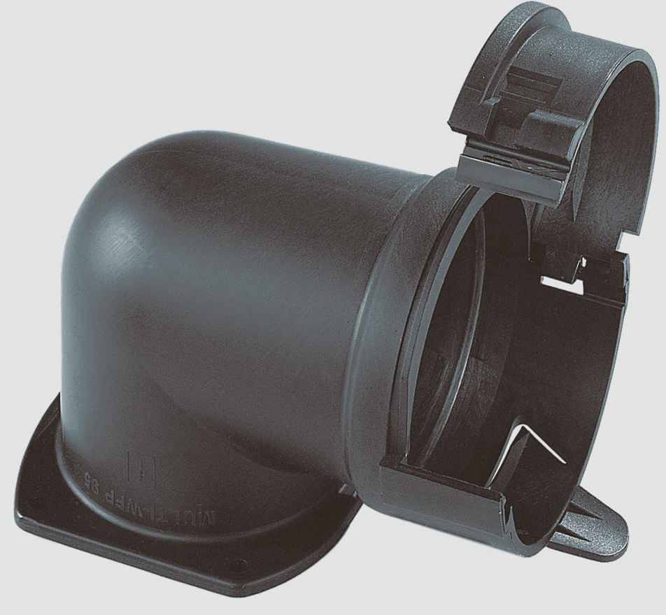 HELU 90404 JUMBO-WFP Flanschanschluss Grau 1 St.