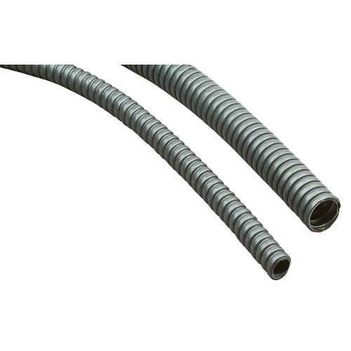 Thumbnail - Helukabel 94893 SPR-PVC-AS Metallschutzschlauch Grau 15.00 mm 10 m