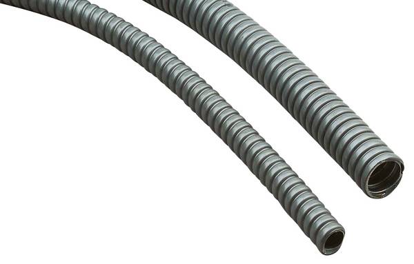 HELU 94895 SPR-PVC-AS Metallschutzschlauch Grau 22.00 mm 10 m