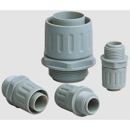 HELU 97602 LK-I M Schlauchverschraubung Grau PG36 Gerade 1 St.