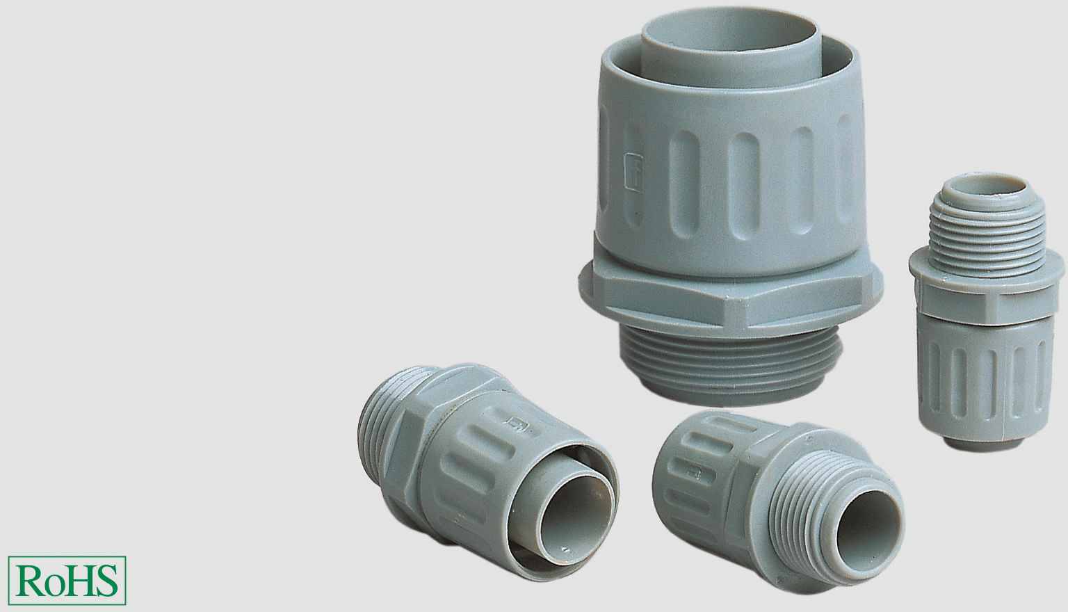 Helukabel 90725-25 Schlauchverschraubung Grau PG21 Gerade 25 St.