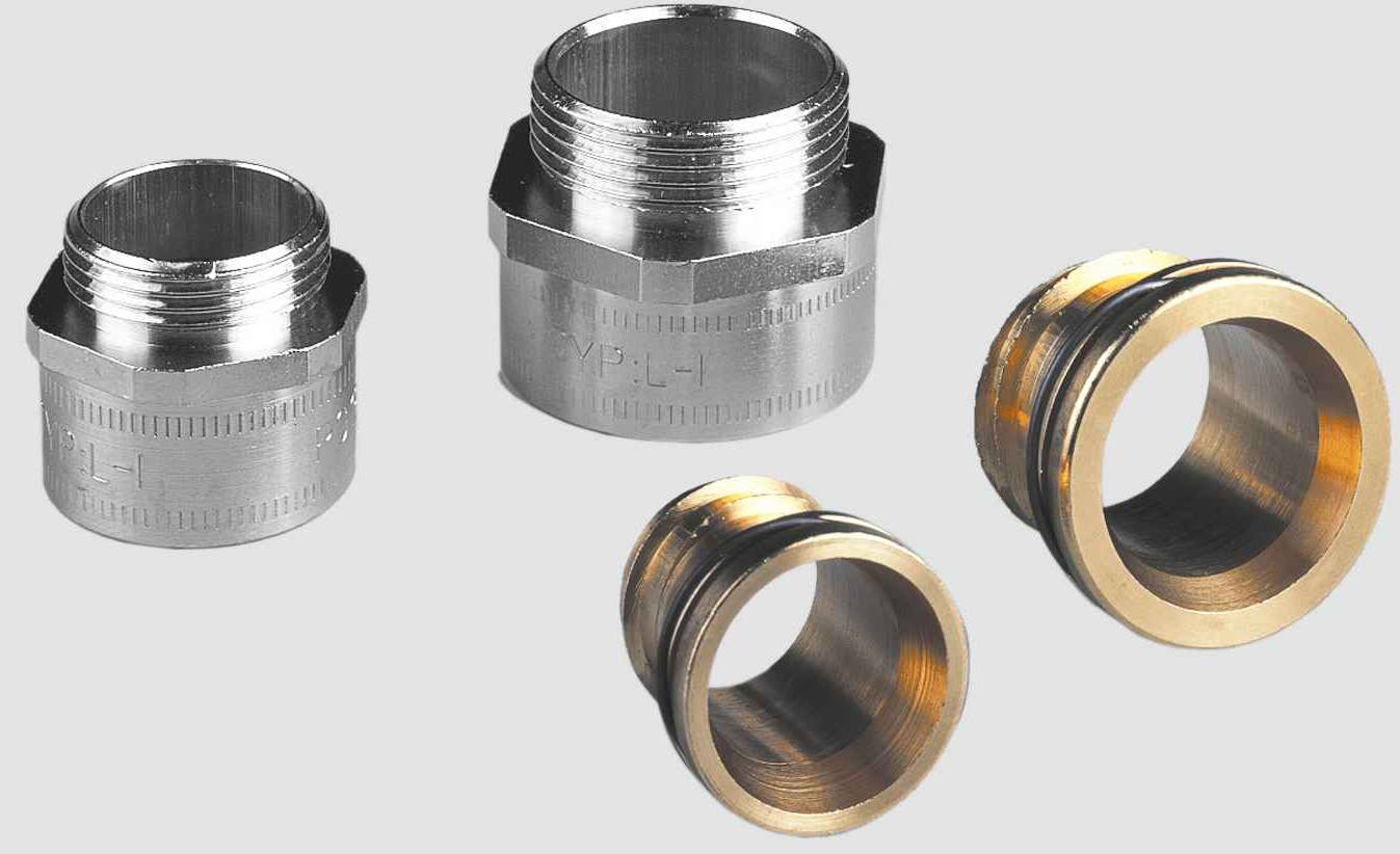 Helukabel 97623-25 Schlauchverschraubung Silber M25 Gerade 25 St.