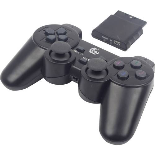 Gembird JPD-WDV-01 Gamepad PC, PlayStation 2, PlayStation 3 Schwarz