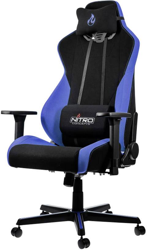 Nitro Concepts S300 Galactic Blue Gaming-Stuhl Schwarz, Blau-1