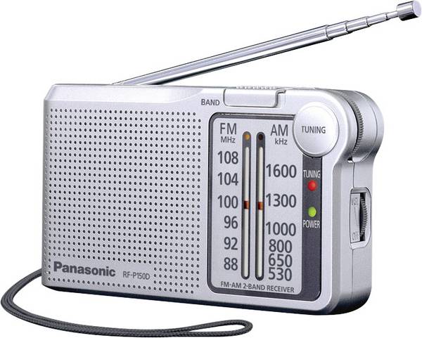 Panasonic RF-P150DEG Taschenradio UKW UKW   Silber