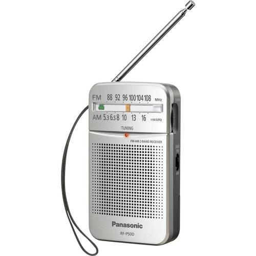 Panasonic RF-P50DEG Taschenradio UKW Silber