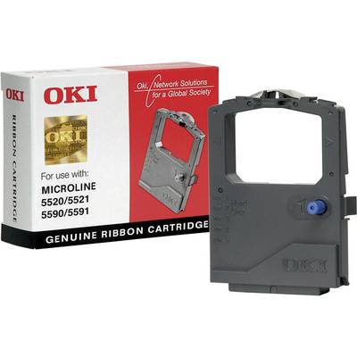OKI Farbband 01126301 Original ML5520 ML5521 ML5590 ML5591 Passend für Geräte des Herstellers: OKI Schwarz 1 St. 